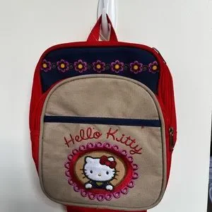 NWT Red & Cream mini Sanrio backpack Sanrio | Bags | Nwt Red Cream Mini Sanrio Backpack | Poshmark main image 2